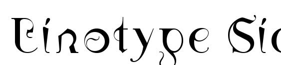 Linotype Sicula Font
