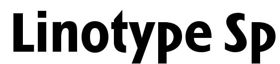 Linotype Spitz Bold Font