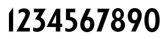 Linotype Spitz Medium Font, Number Fonts