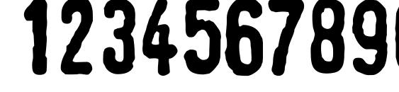 Linotype Tagesstempel Dick Font, Number Fonts