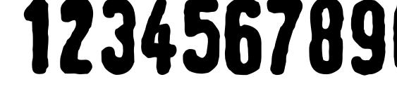 Linotype Tagesstempel Fett Font, Number Fonts