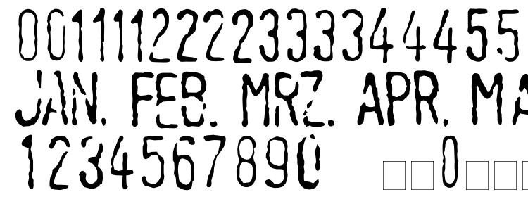 glyphs Linotype Tagesstempel Mager font, сharacters Linotype Tagesstempel Mager font, symbols Linotype Tagesstempel Mager font, character map Linotype Tagesstempel Mager font, preview Linotype Tagesstempel Mager font, abc Linotype Tagesstempel Mager font, Linotype Tagesstempel Mager font