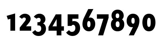 Linotype Tetria Black Font, Number Fonts