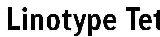Linotype Tetria Bold Tab Font