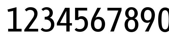 Linotype Tetria Regular Tab Font, Number Fonts