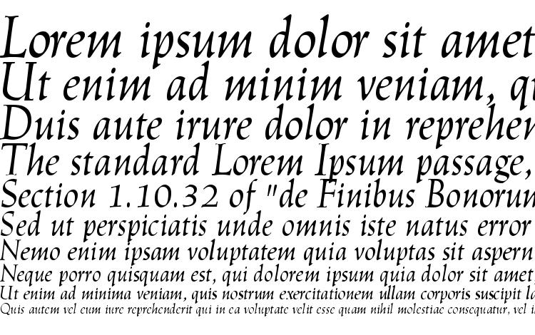 specimens Linotype Trajanus Italic font, sample Linotype Trajanus Italic font, an example of writing Linotype Trajanus Italic font, review Linotype Trajanus Italic font, preview Linotype Trajanus Italic font, Linotype Trajanus Italic font