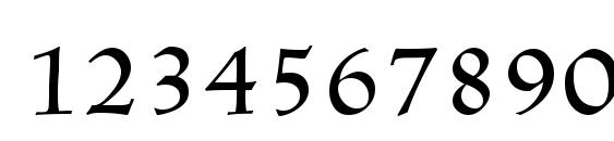 Linotype Trajanus Roman Font, Number Fonts