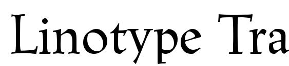 Linotype Trajanus Roman Font