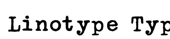 Linotype Typo American Font