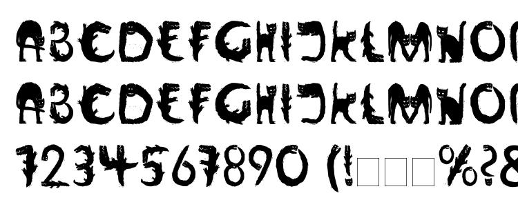 глифы шрифта Linotype Wildfont, символы шрифта Linotype Wildfont, символьная карта шрифта Linotype Wildfont, предварительный просмотр шрифта Linotype Wildfont, алфавит шрифта Linotype Wildfont, шрифт Linotype Wildfont