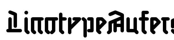 LinotypeAuferstehung font, free LinotypeAuferstehung font, preview LinotypeAuferstehung font