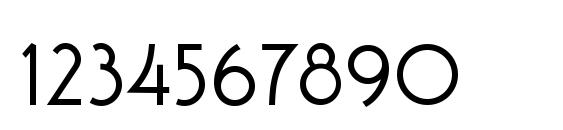 LinotypeBanjomanText Roman Font, Number Fonts