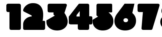 LinotypeBlackWhiteHeadline Font, Number Fonts