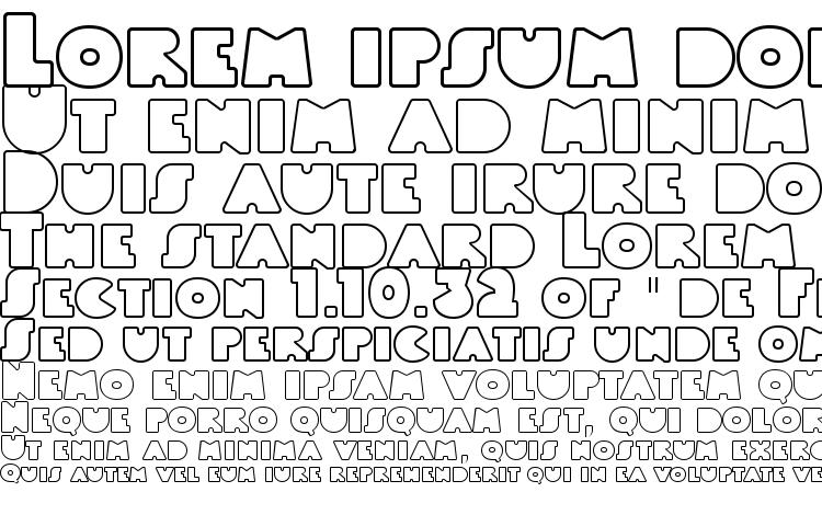 specimens LinotypeBlackWhiteOutline font, sample LinotypeBlackWhiteOutline font, an example of writing LinotypeBlackWhiteOutline font, review LinotypeBlackWhiteOutline font, preview LinotypeBlackWhiteOutline font, LinotypeBlackWhiteOutline font