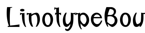 LinotypeBoundaround font, free LinotypeBoundaround font, preview LinotypeBoundaround font