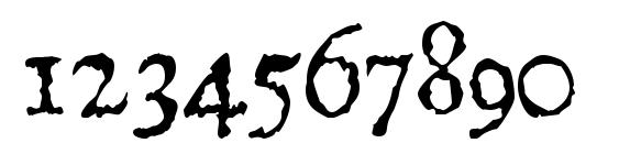 LinotypeCompendio Regular Font, Number Fonts