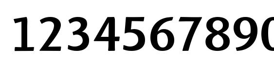 LinotypeFinnegan Medium Font, Number Fonts