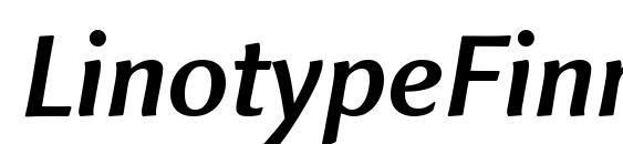 шрифт LinotypeFinnegan MediumItalic, бесплатный шрифт LinotypeFinnegan MediumItalic, предварительный просмотр шрифта LinotypeFinnegan MediumItalic