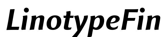 LinotypeFinneganOsF BoldItalic font, free LinotypeFinneganOsF BoldItalic font, preview LinotypeFinneganOsF BoldItalic font