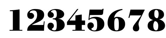 LinotypeGianotten Black Font, Number Fonts