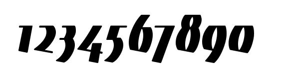 LinotypeGneisenauette BlkAlt Font, Number Fonts