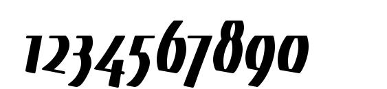 LinotypeGneisenauette BoldAlt Font, Number Fonts