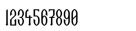 LinotypeGoTekk Medium Font, Number Fonts