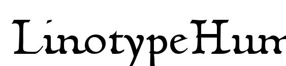 LinotypeHumanistika DFR Font