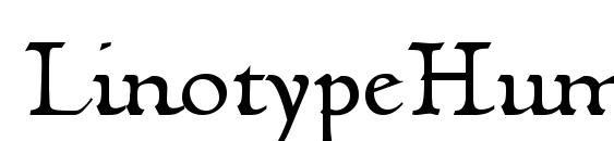 шрифт LinotypeHumanistika, бесплатный шрифт LinotypeHumanistika, предварительный просмотр шрифта LinotypeHumanistika