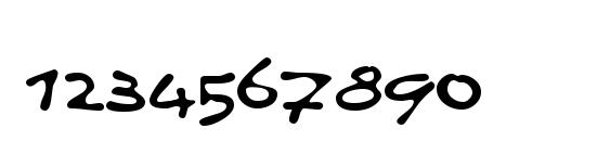 LinotypeInky Script Font, Number Fonts