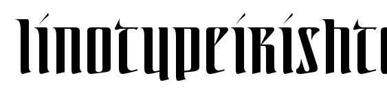 Шрифт LinotypeIrishText