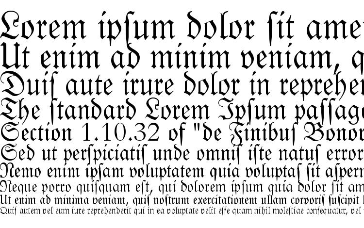 specimens LinotypeLutherscheFrakturDfr font, sample LinotypeLutherscheFrakturDfr font, an example of writing LinotypeLutherscheFrakturDfr font, review LinotypeLutherscheFrakturDfr font, preview LinotypeLutherscheFrakturDfr font, LinotypeLutherscheFrakturDfr font