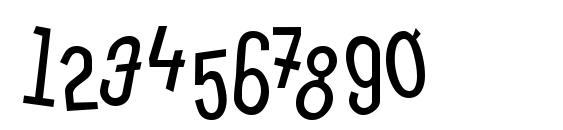 LinotypeMethod Boiled Font, Number Fonts