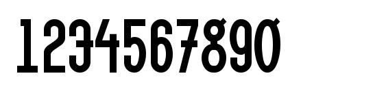 LinotypeMethod Bold Font, Number Fonts