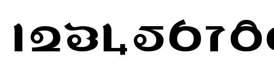 LinotypeMhaiThaipe Face Font, Number Fonts