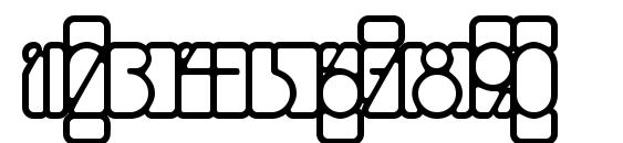 LinotypeMindLine Outside Font, Number Fonts