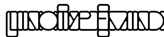 шрифт LinotypeMindLine Outside, бесплатный шрифт LinotypeMindLine Outside, предварительный просмотр шрифта LinotypeMindLine Outside