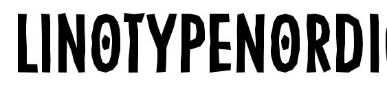 LinotypeNordica Bold font, free LinotypeNordica Bold font, preview LinotypeNordica Bold font