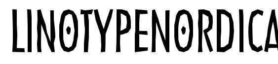 шрифт LinotypeNordica Regular, бесплатный шрифт LinotypeNordica Regular, предварительный просмотр шрифта LinotypeNordica Regular