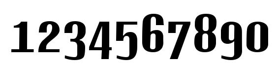 LinotypeOctane Bold Font, Number Fonts