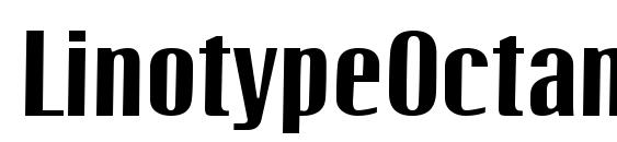 LinotypeOctane Bold font, free LinotypeOctane Bold font, preview LinotypeOctane Bold font