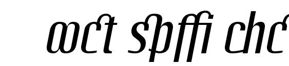 Шрифт LinotypeOctane ItalicAdd