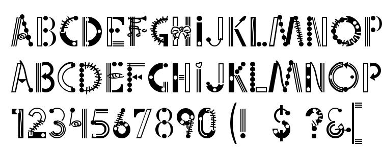 glyphs LinotypePartyTime font, сharacters LinotypePartyTime font, symbols LinotypePartyTime font, character map LinotypePartyTime font, preview LinotypePartyTime font, abc LinotypePartyTime font, LinotypePartyTime font