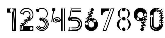 LinotypePartyTime Font, Number Fonts