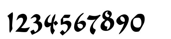 LinotypePideNashi One Font, Number Fonts