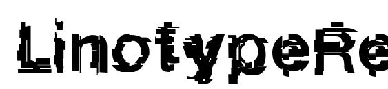 LinotypeRedBabe font, free LinotypeRedBabe font, preview LinotypeRedBabe font