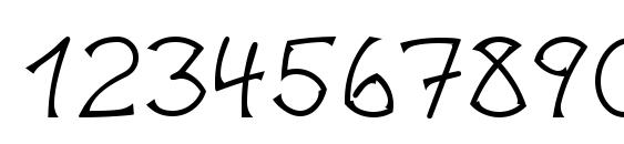 LinotypeSalamander DemiBold Font, Number Fonts