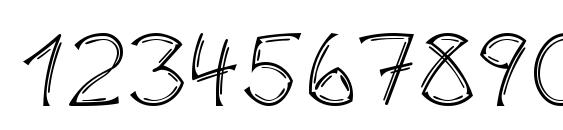 LinotypeSalamanderDbl Medium Font, Number Fonts