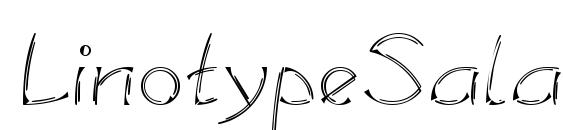 LinotypeSalamanderDbl Regular Font