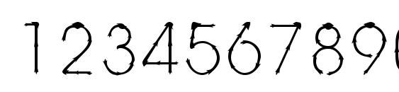 LinotypeSchachtelhalm Font, Number Fonts